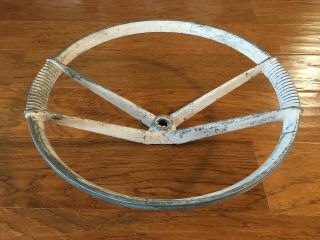 Nautalloy Product Vintage Aluminum Boat Steering Wheel 1950 