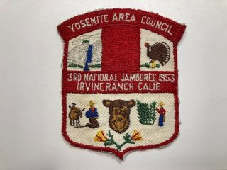 Bsa Vintage 1953 National Jamboree Irvine Ranch Ca Yosemite Area Council