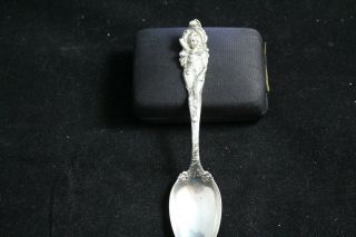 Sterling Reed And Barton " Love Disarmed " Teaspoon 6 Inch 1.  4 Oz