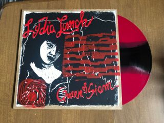 Lydia Lunch Queen Of Siam Lp Red/black Vinyl 100 Made Teenage Jesus & The Jerks
