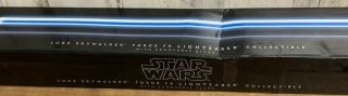 Luke Skywalker Signature Force Fx Lightsaber W Removable Blade Vgc