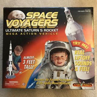 Space Voyagers Ultimate Saturn 5 Rocket Apollo Toy 1:144 Model