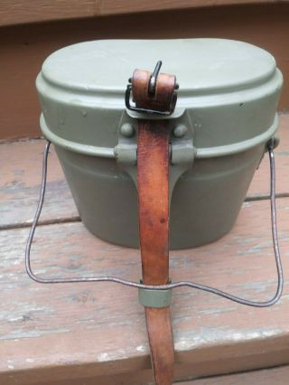 Wwii German Army Canteen Luncheon Lunch Box