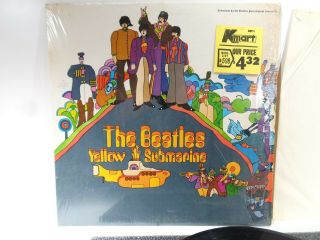 The Beatles Yellow Submarine Stereophonic Sw153 Apple Records Lp 1st Pressing Vg