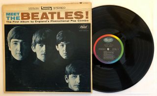 Meet The Beatles - 1964 Us Stereo Capitol St - 2047 Vg,  Ultrasonic