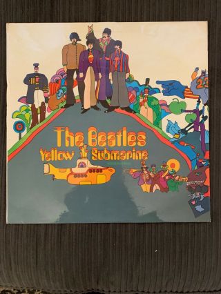 The Beatles Yellow Submarine Uk Press Lp Stereo