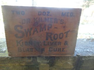Dr.  Kilmer & Co. ,  Binghamton,  N.  Y.  Wooden Box (swamp Root)