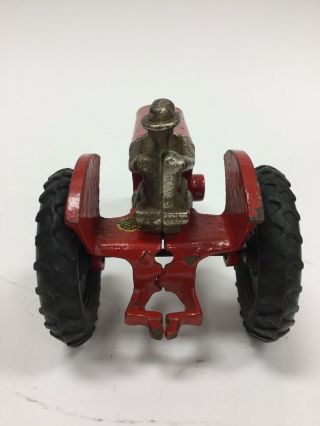 Vintage Arcade Cast Iron Oliver 70 Row Crop Toy Tractor 3