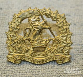 Yorkton Regiment,  Officer 