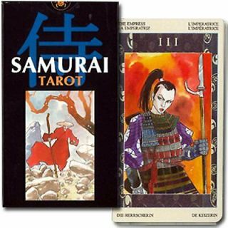 Samurai Tarot 78 Cards Deck Rare Out Of Print Item Nichiyu Bushido Ukiyoe