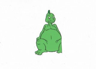 Godzooky Godzilla Animation Art Cel And 