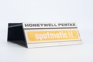 Vintage Honeywell Pentax Spotmatic Ii 35mm Metal Camera Store Display Stand V17