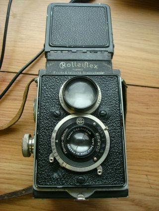 Vintage Rolleiflex Heidoscop - Franke & Heidecke Braunschweig 24266 7.  5cm W/case