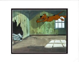 Scooby Doo 1972 Production Animation Cel From Hanna Barbera 4