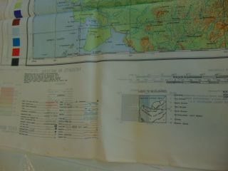 Large WWII US AAF double sided silk escape map of East and West Borneo 1944 3
