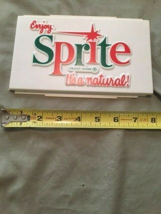 Sprite Embossed Sign Rare Old Stock