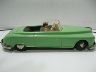 Vintage Arnold Toy Convertible Car & Driver West Germany 1950 ' s 2