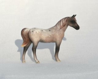 Tiny Sm Miniature Half Arabian Red Roan Appaloosa Horse Ceramic China Figurine