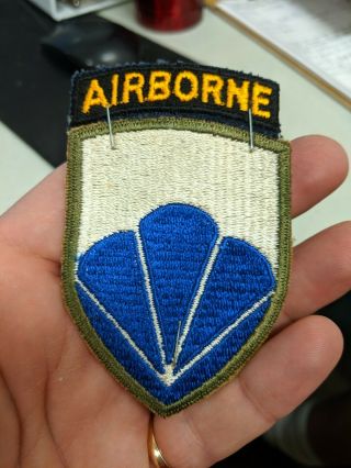 Wwii Us Army 6th Airborne Phantom Division Patch And Tab Set Look