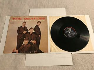 The Beatles Lp - " Introducing The Beatles " - Vee Jay W/love Me Do - Vinyl Record