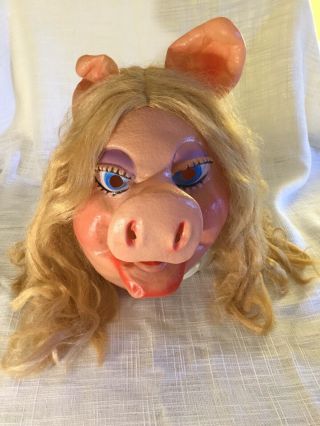Vintage The Muppets " Miss Piggy " Mask Jim Henson 1977 Halloween