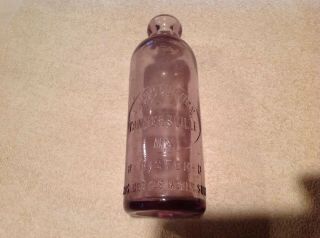 Amos Gordon,  Tannersville N.  Y.  Embossed Blob Top Bottle