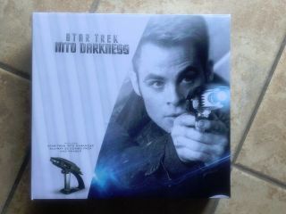 Star Trek Into Darkness Limited Edition Blu - Ray 3d Combo Pack With Phaser