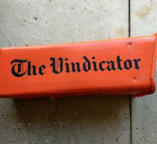 Youngstown Vindicator Newspaper Tube Box Home Delivery Defunct
