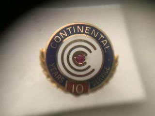 10k Continental Can Co 10 Yr Service Award Pin