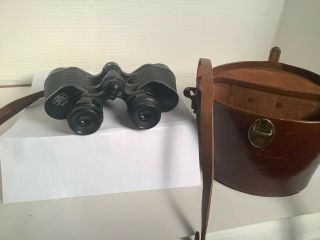 Carl Zeiss 8x30 Vintage Binoculars With Case Germany