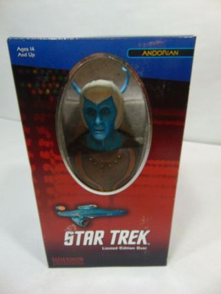 Star Trek Andorian Limited Edition Bust Sideshow 0476/2000