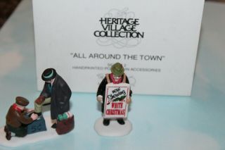 Dept 56 All Around The Town 55450 Christmas In The City Village / Retired