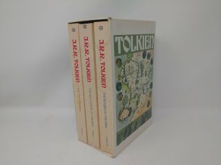 J.  R.  R.  Tolkien The Lord Of The Rings Trilogy Box Set Ballantine Books 1975