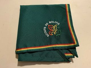 2019 24th World Scout Jamboree Bolivia/bolivian Contingent Neckerchief