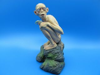 Smeagol Sideshow Weta Two Towers Lord Of The Rings DVD Exclusive Gollum Statue 2