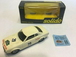Solido 1/43 Scale Diecast Model Toyota Celica Rally Acropole 1978 (no.  1094)