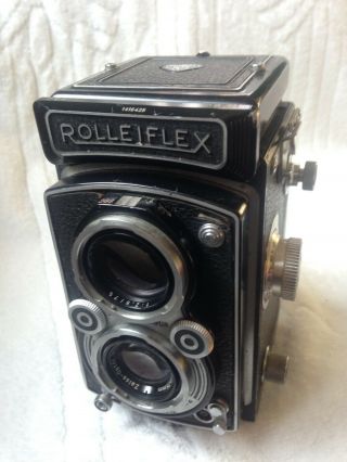 Vtg Rolleiflex Dbp Dbgm Franke & Heidecke Germany Filters,  Hood Parts Repair