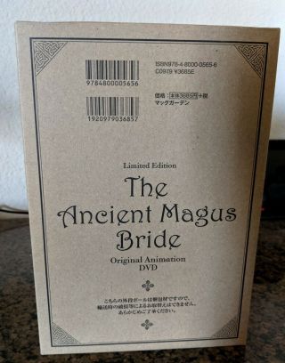 The Ancient Magus ' Bride Special Edition Mangas,  DVDs & COMPLETE OVA Case 2