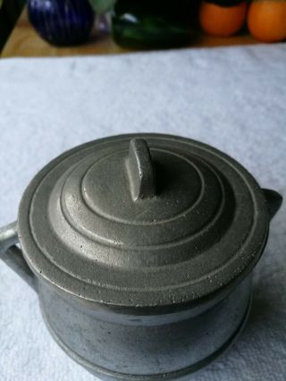 Vintage Wilton Armetale Bean Pot Factory Markings 2