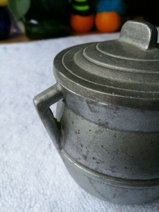 Vintage Wilton Armetale Bean Pot Factory Markings 3