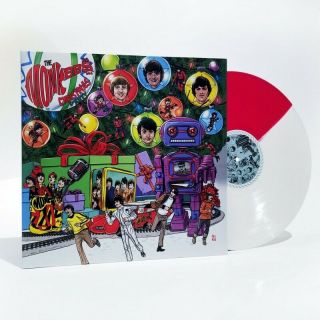 The Monkees " Christmas Party " Us 2019 Red White Candy Cane Colored Vinyl Lp