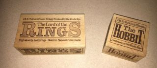 Tolkien Hobbit & Lord Of The Rings Cassette Audio Books Minds Eye Set