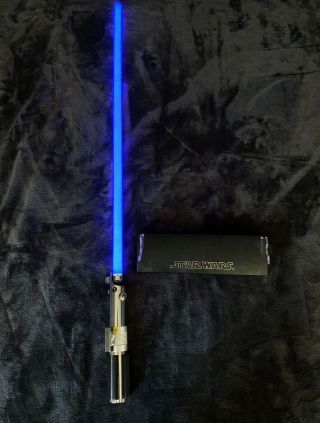 2005 Master Replicas Star Wars Anakin Skywalker Force Fx Lightsaber With Stand