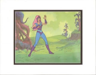 She - Ra Princess Of Power Episode One Glimmer Animation Cel With Seal Filmation