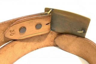 Vintage Boy Scout Tooled Leather Belt Buckle PHILMONT Cimarron Mexico Type 1 3