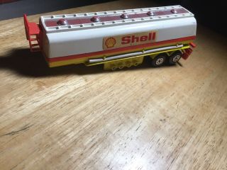 1978 Lesney Matchbox Superkings K - 16 Shell Petrol Tanker Truck