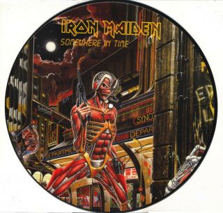 Iron Maiden - Somewhere In Time - Lp Picture Disc