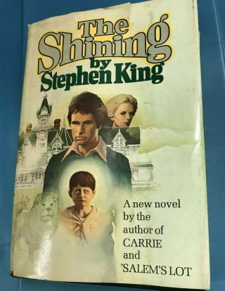 Stephen King The Shining 1977 Doubleday 1st First Edition Hc/dj Book Club Ed