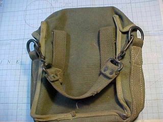 WWII CANVAS M - 209 - B US SIGNAL CORP CODE CONVERTER / CYPHER CARRYING BAG 2