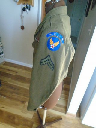 ww2 ike jacket ribbons and patches 3